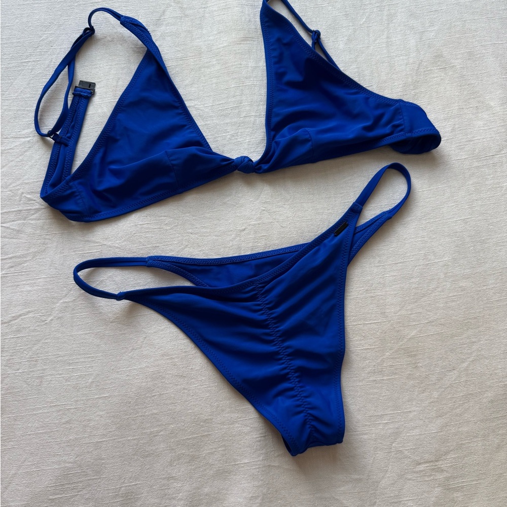 Blue Women's Bikini Set
